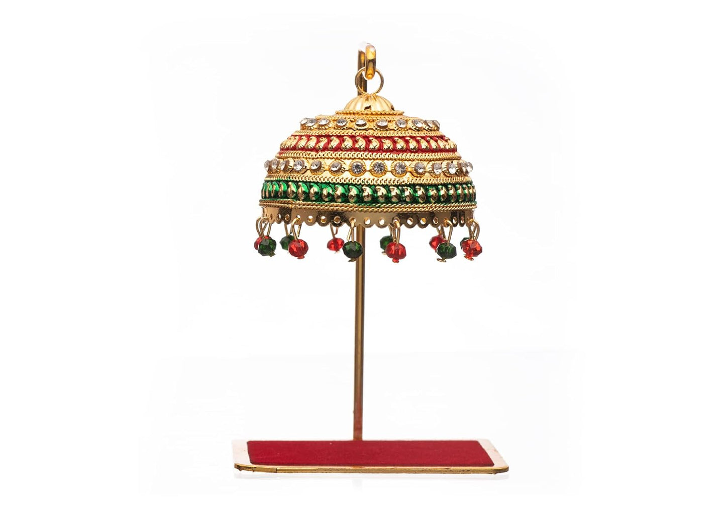 Metal Chhatra with Hanging Crystals M 99