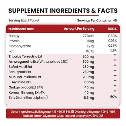 Himalayan Organics Testosterone Supplement