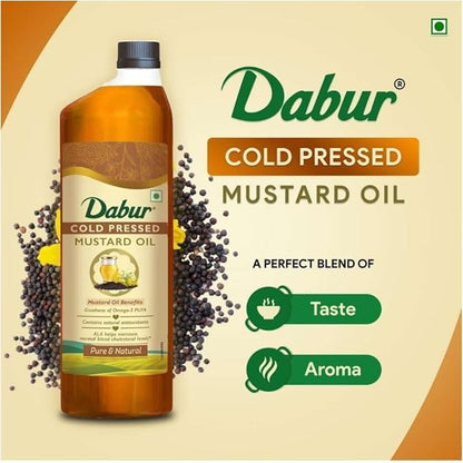 Dabur Cold Pressed Mustard Oil