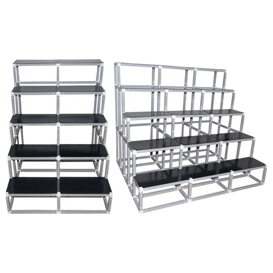 Giri Plastic Golu Padi Extension 5R To 5T | 5 Regular To 5 Triple Golu Stand| Multi Purpose Navratri Golu Rack
