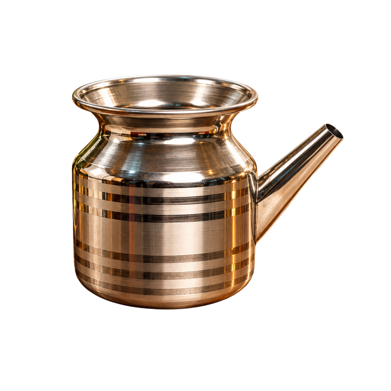 Mahita Collections Stainless Steel Karwa Chauth Kalash for Pooja 139g