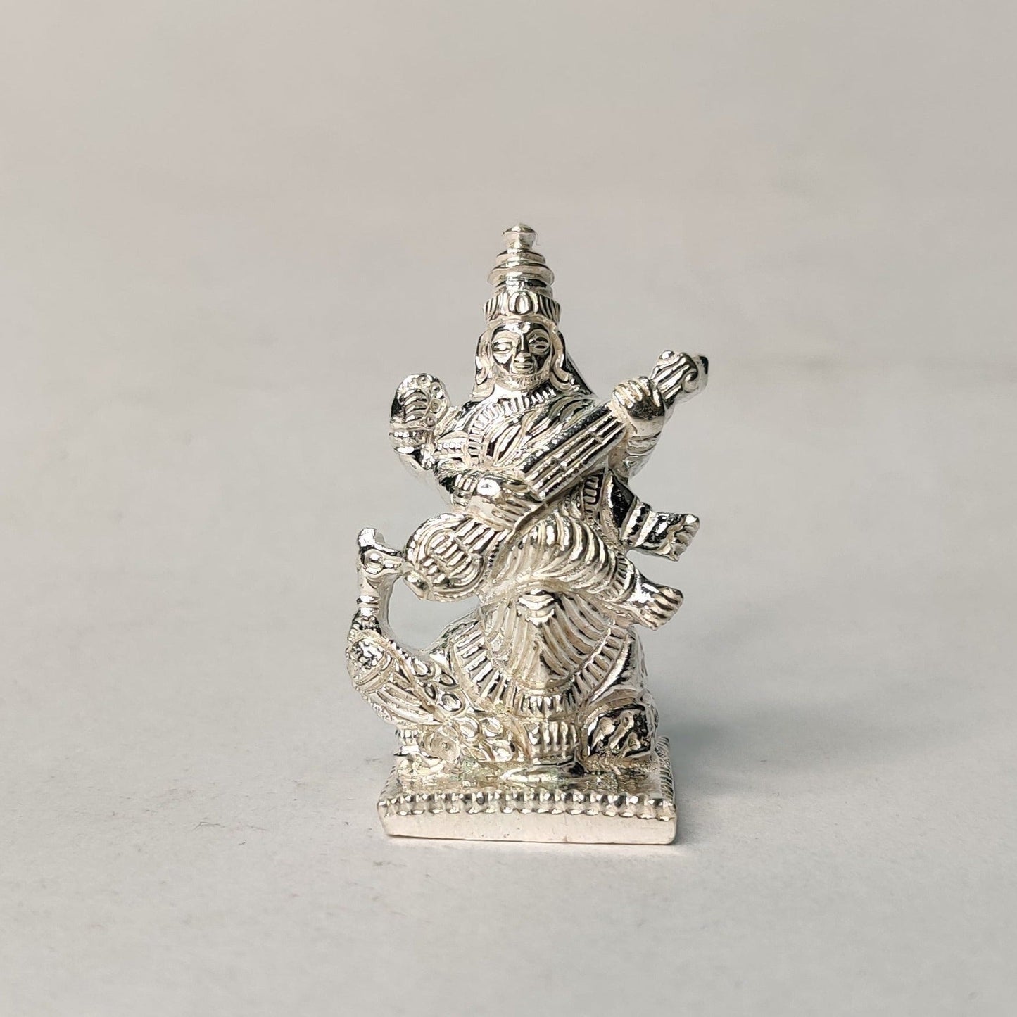 Pure Silver Saraswati Amman Idol