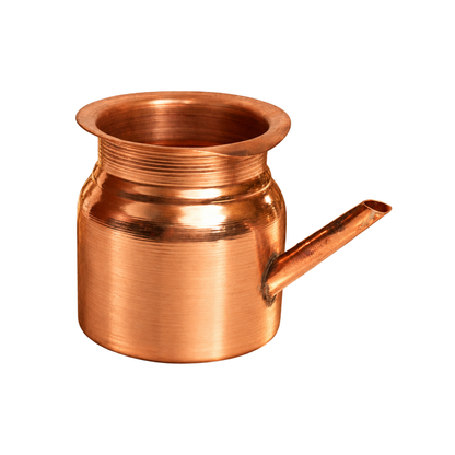 Mahita Collections Pure Copper Kalash with Spout Lota for Pooja and Rituals 26g