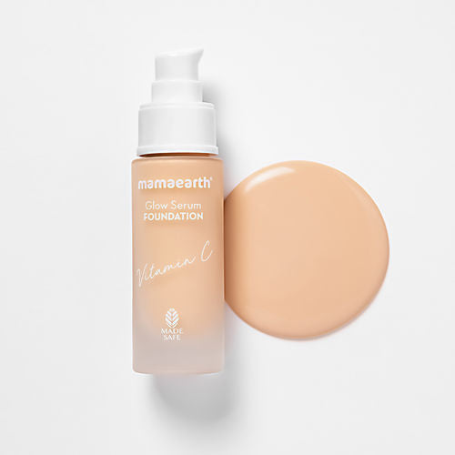 Mamaearth Glow Serum Foundation-Almond Glow 30ml