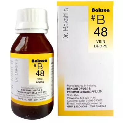 Bakson's B48 Vein Drop 30ml
