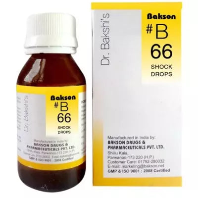 Bakson's B66 Shock Drop 30ml