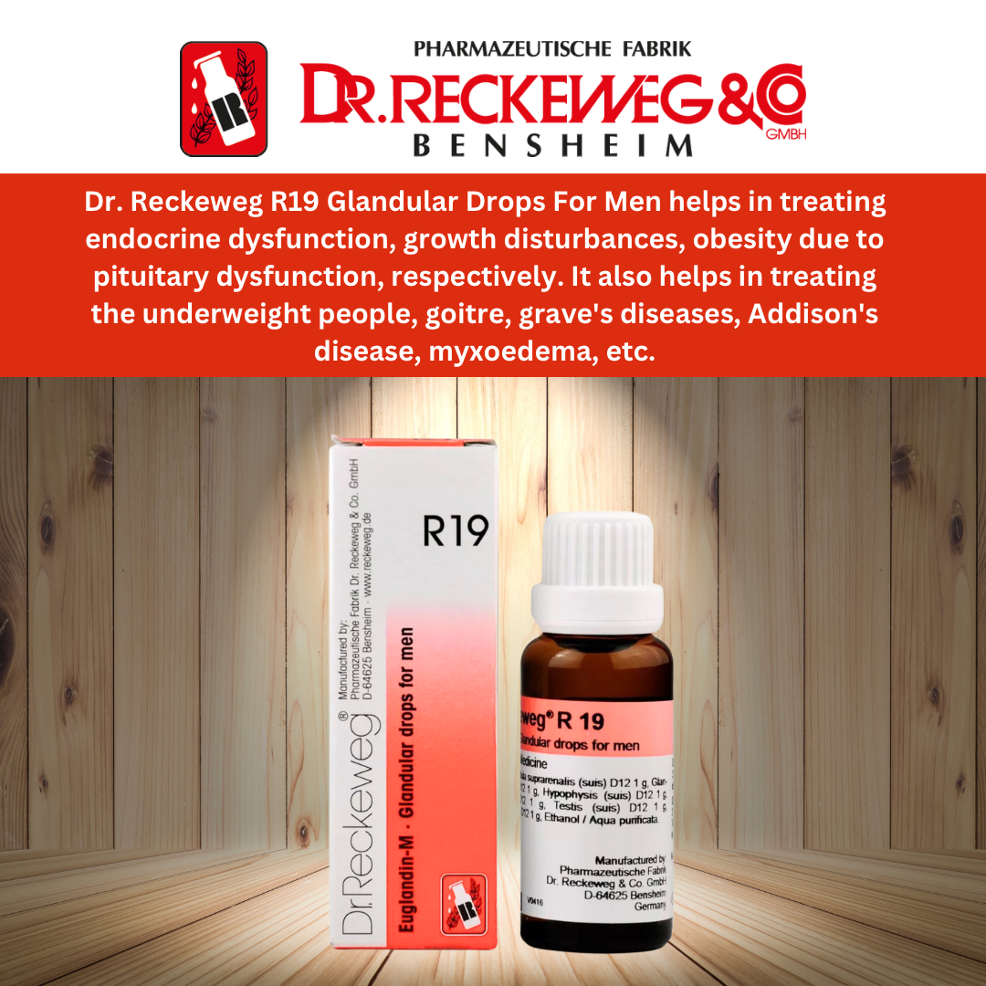 Dr. Reckeweg R19 Glandular Drops For Men