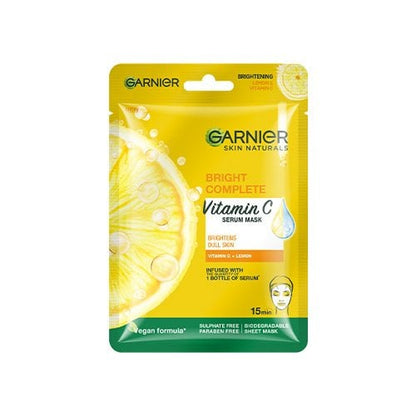 Garnier Bright Complete Vitamin C Serum Sheet Mask
