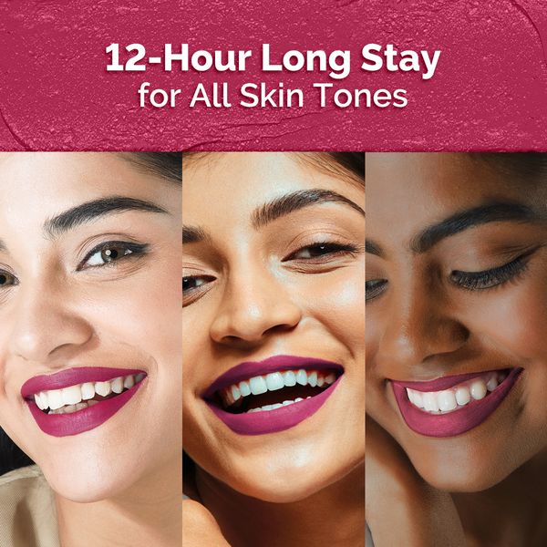 Mamaearth Moisture Matte Long Stay Lipstick Pink Lemonade