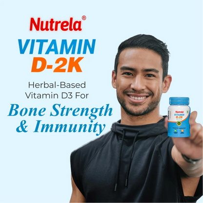 Patanjali Nutrela Vit D2k Natural Tab Vanilla