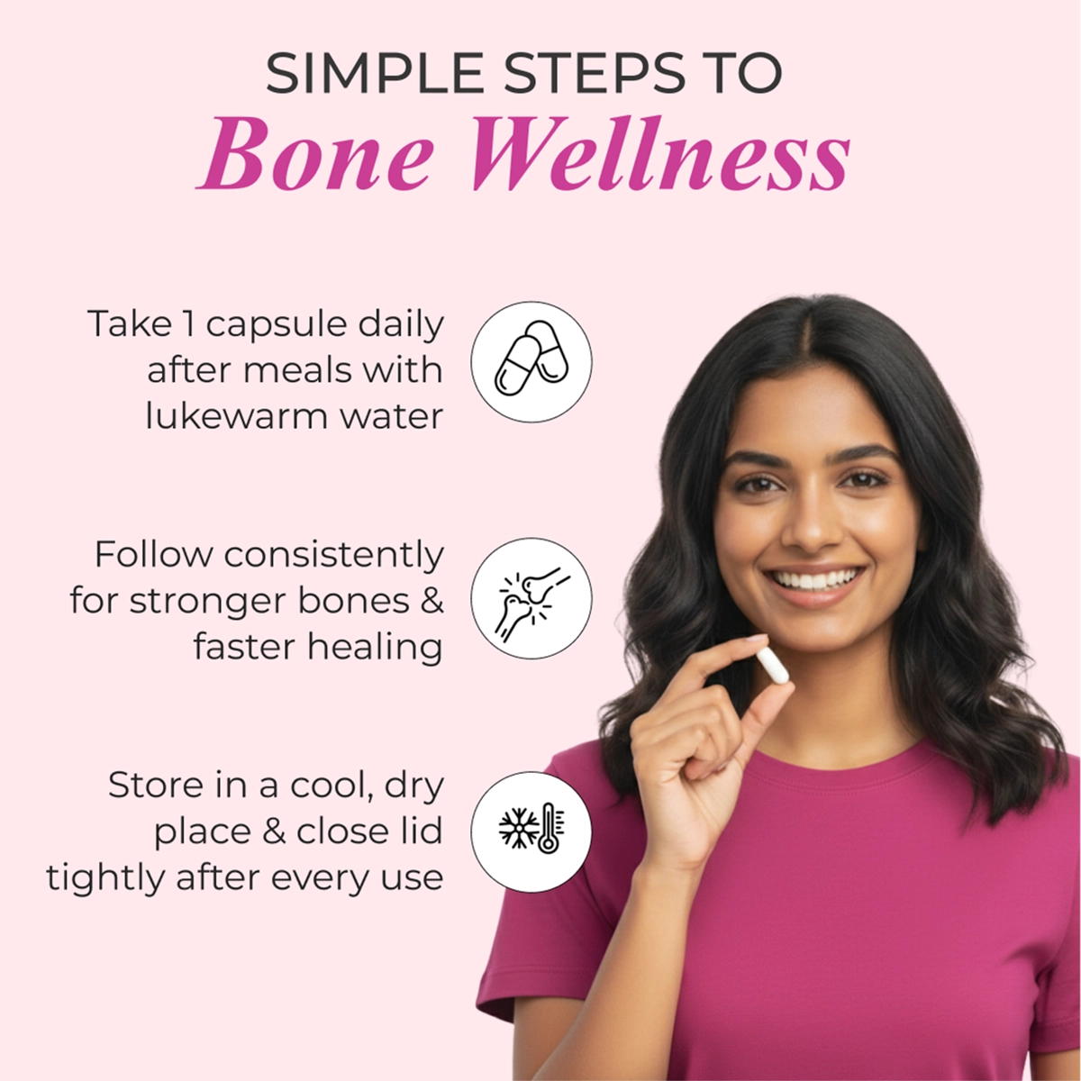 Patanjali Nutrela Bone Health Natural Capsules