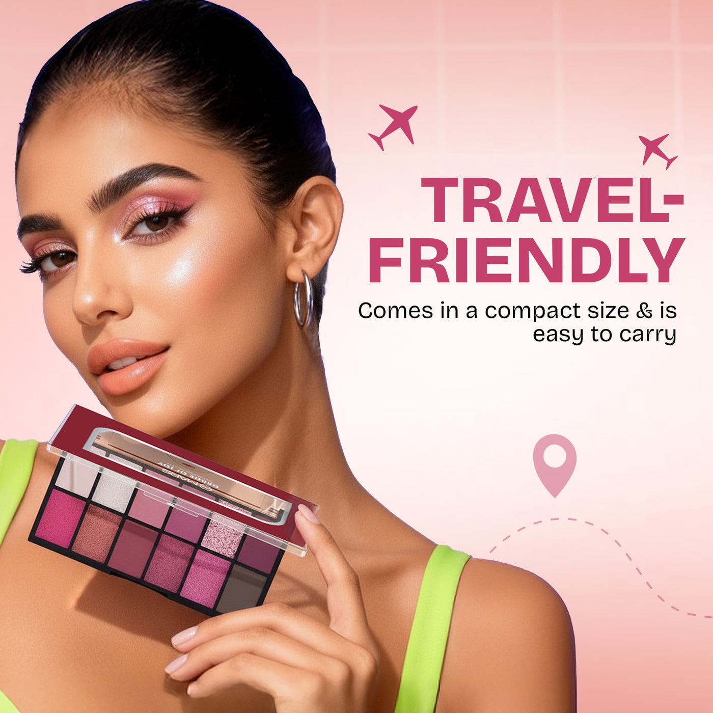 Mars 12 Color Eyeshadow Palette | Dance Of Joy