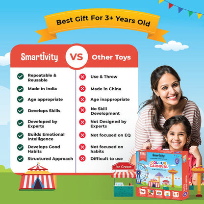 Colour Carnival | 3-6 Years | DIY Activity Kit