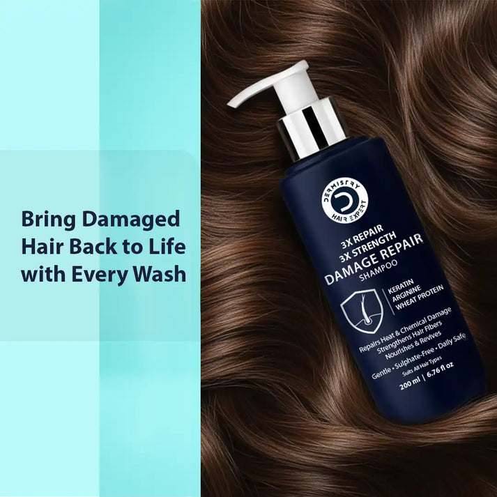 Dermistry Damage Repair Shampoo | Keratin & Arginine