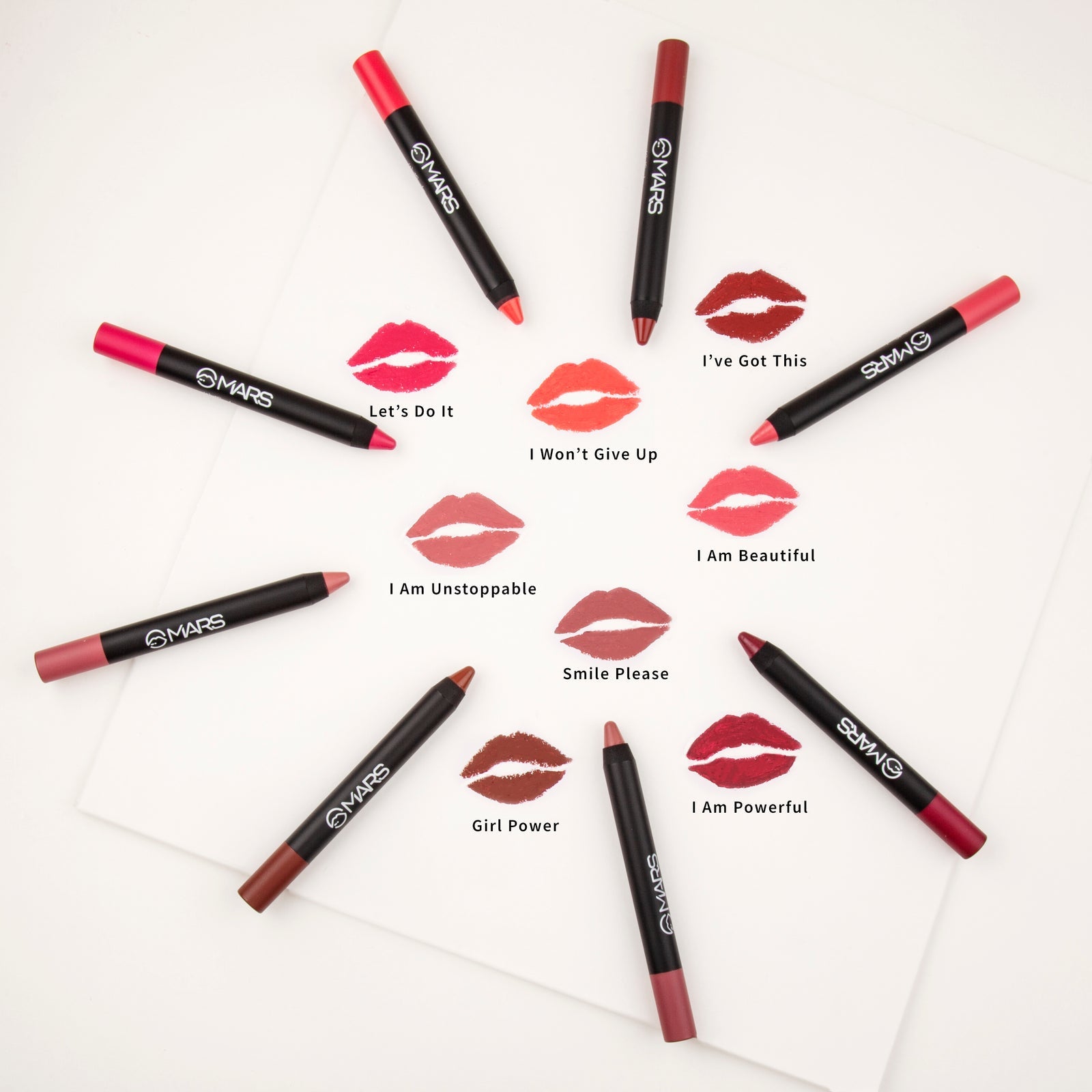 Mars Matte Lip Crayon | Won't Smudge Won't Budge