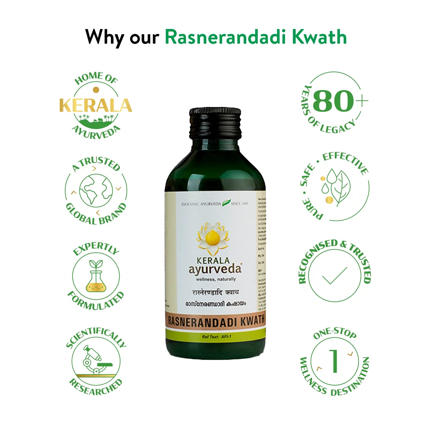 Kerala Ayurveda Rasnerandadi Kwath