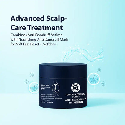 Dermistry Anti Dandruff Hair Mask for Flake Control & Healthy Scalp