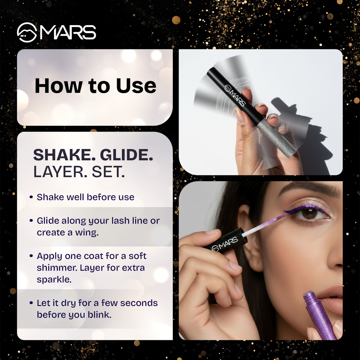 Mars Twinkle Wink | Glitter Eyeliner
