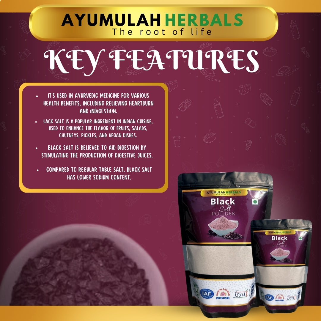 Ayumulah Black Salt