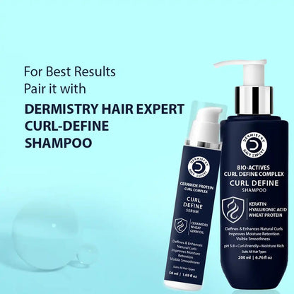Dermistry Curl Defining Hair Serum frizz control