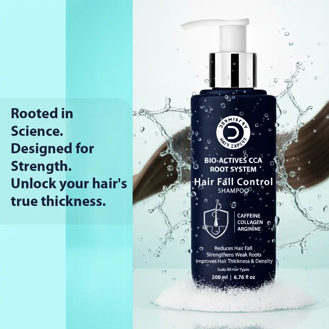 Dermistry Hair Fall Control Shampoo with Caffeine & Arginine | Dermistry