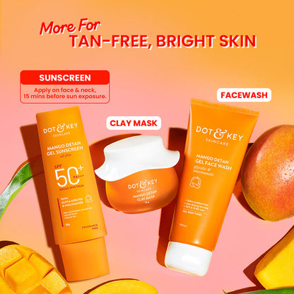 Dot & Key Mango Detan Gel Sunscreen Spf 50+ Pa++++