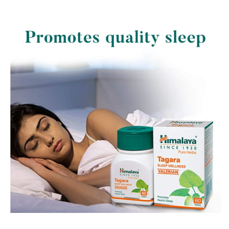 Himalaya Wellness Pure Herbs Tagara Sleep Wellness 60 Tabs