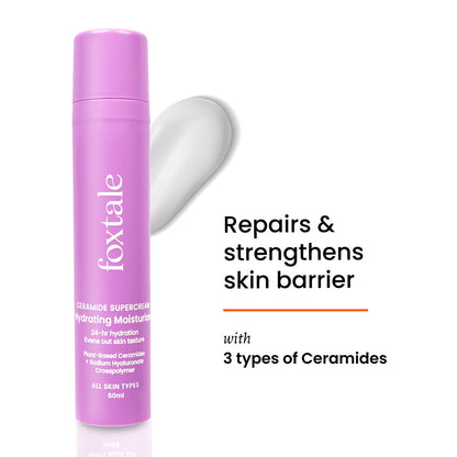 Foxtale Ceramide Supercream Hydrating Moisturizer – 50 ml