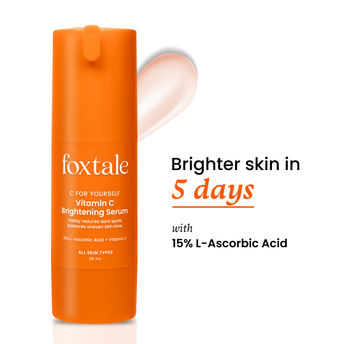 Foxtale Brightening Vitamin C Face Serum