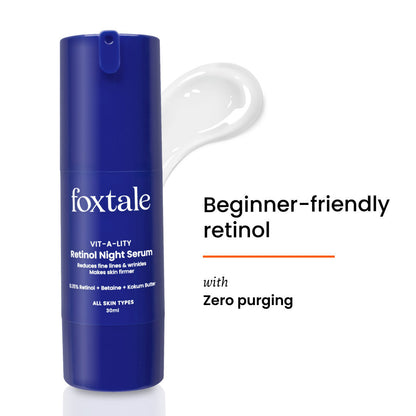 Foxtale 0.15% Encapsulated Retinol Night Serum