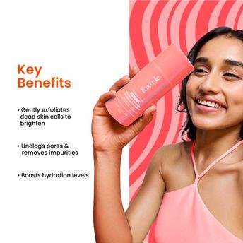 Foxtale Purify & Glow Cleanser + Mask With French Pink Clay & Sodium