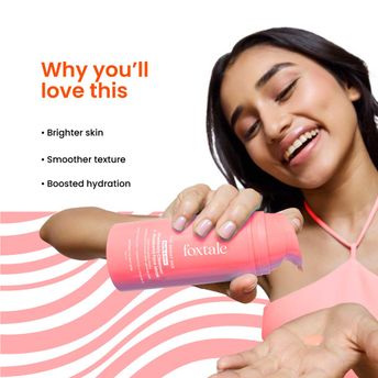 Foxtale Purify & Glow Cleanser + Mask With French Pink Clay & Sodium