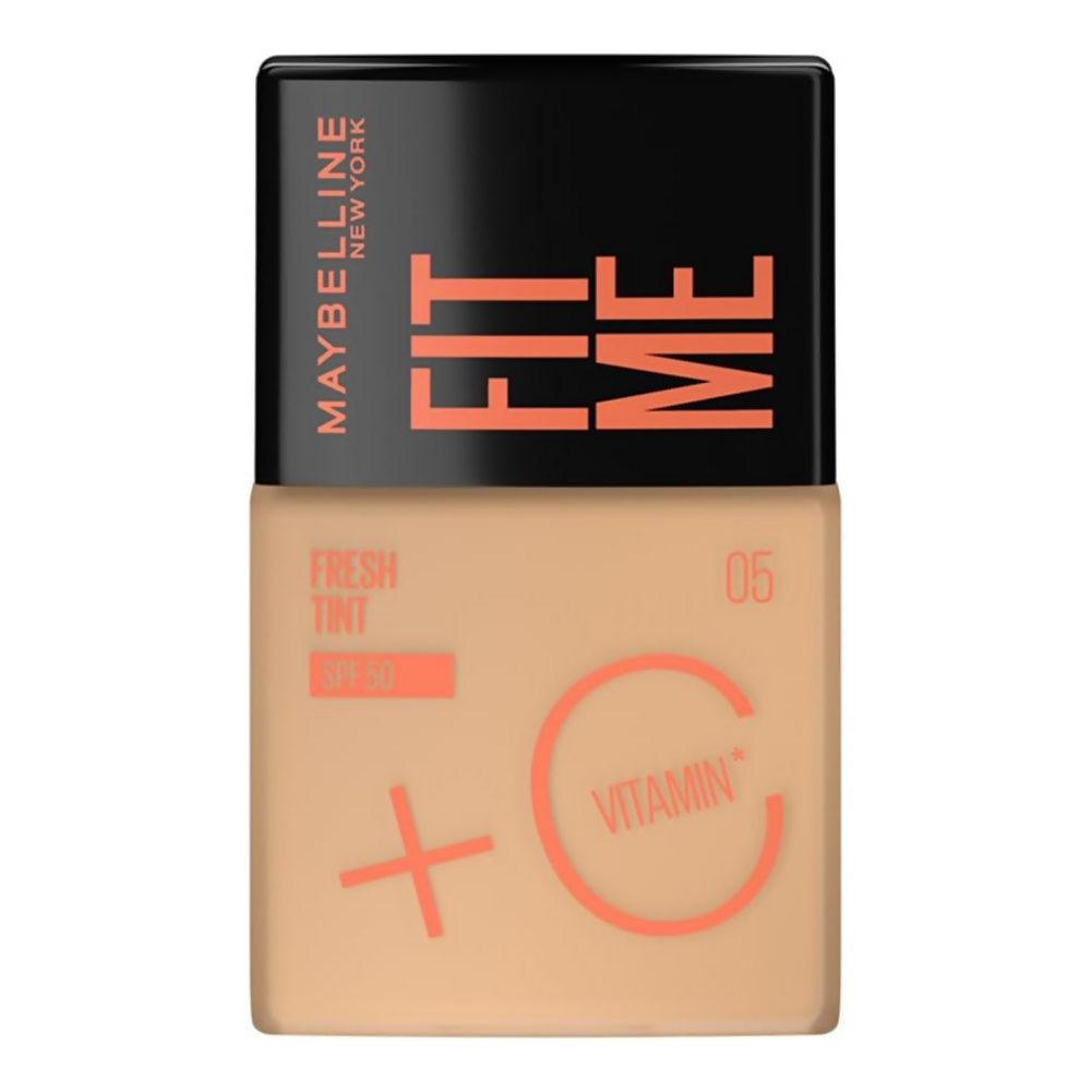 Maybelline New York Fit Me Fit Me Fresh Tint With SPF 50 And Vitamin C Foundation Shade 05