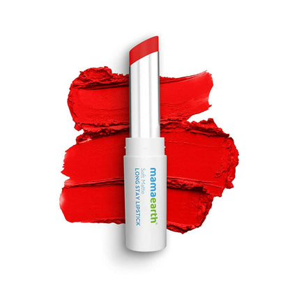 Mamaearth Soft Matte Long Stay Lipstick | Red Dahlia