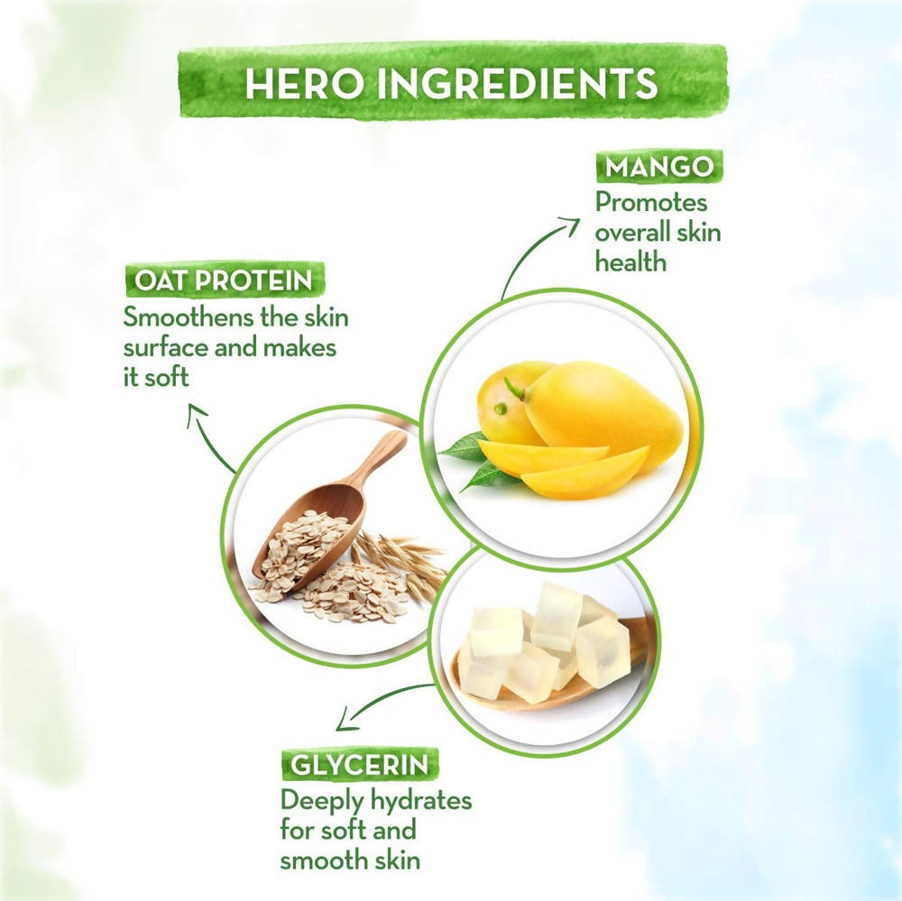 Mamaearth Major Mango Body Wash For Kids with Mango and Oat Protein
