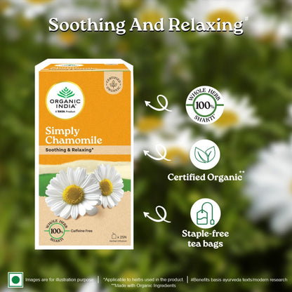 A TATA Product - Organic India Simply Chamomile