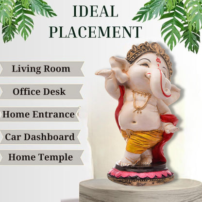 KARIGAARI Ideas Hand Crafted Karigaari India Handcrafted Polyresin Eco Friendly Lord Ganesha