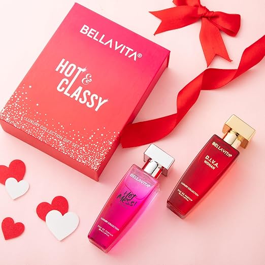 Bella Vita Luxury Hot & Classy Gift Set for Women with Hot Mess