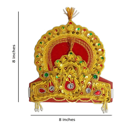 BookMyCostume Mythological Character Multicolor Crown