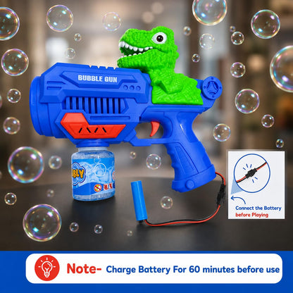 King Toyz Rechargeable Automatic Bubble Gun