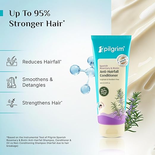 Pilgrim Spanish Rosemary & Biotin Anti Hairfall Conditioner