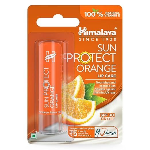 Himalaya Personal Care Sun Protect Orange Lip Care Orange