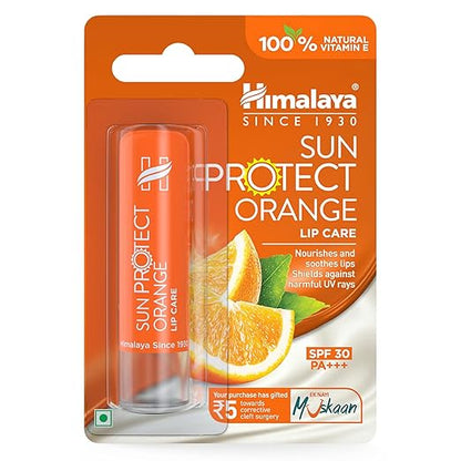 Himalaya Personal Care Sun Protect Orange Lip Care Orange