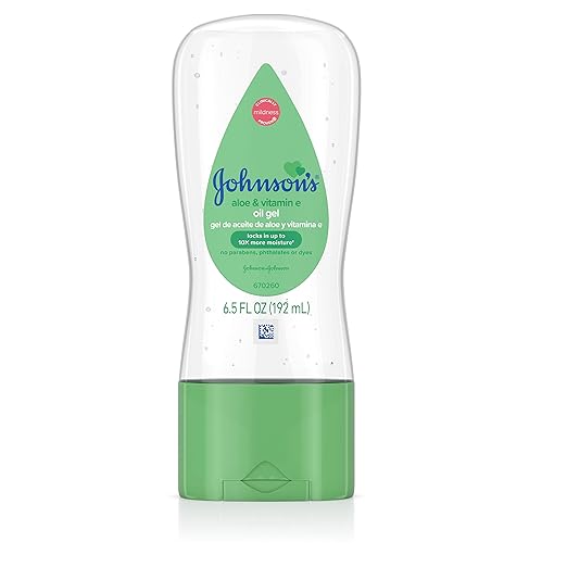 Johnson's Baby Gel Oil with Aloe & Vitamin E