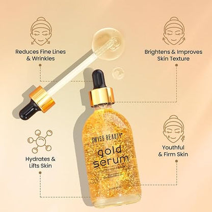 Swiss Beauty 24 K Gold Face Serum
