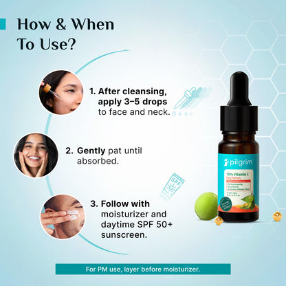 Pilgrim 10% Vitamin C Face Serum