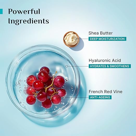 Pilgrim French Red Vine & Hyaluronic Acid Ultra Smooth Body Lotion
