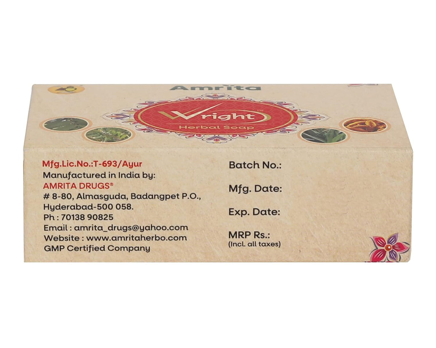 Amrita Wright Herbal Soap