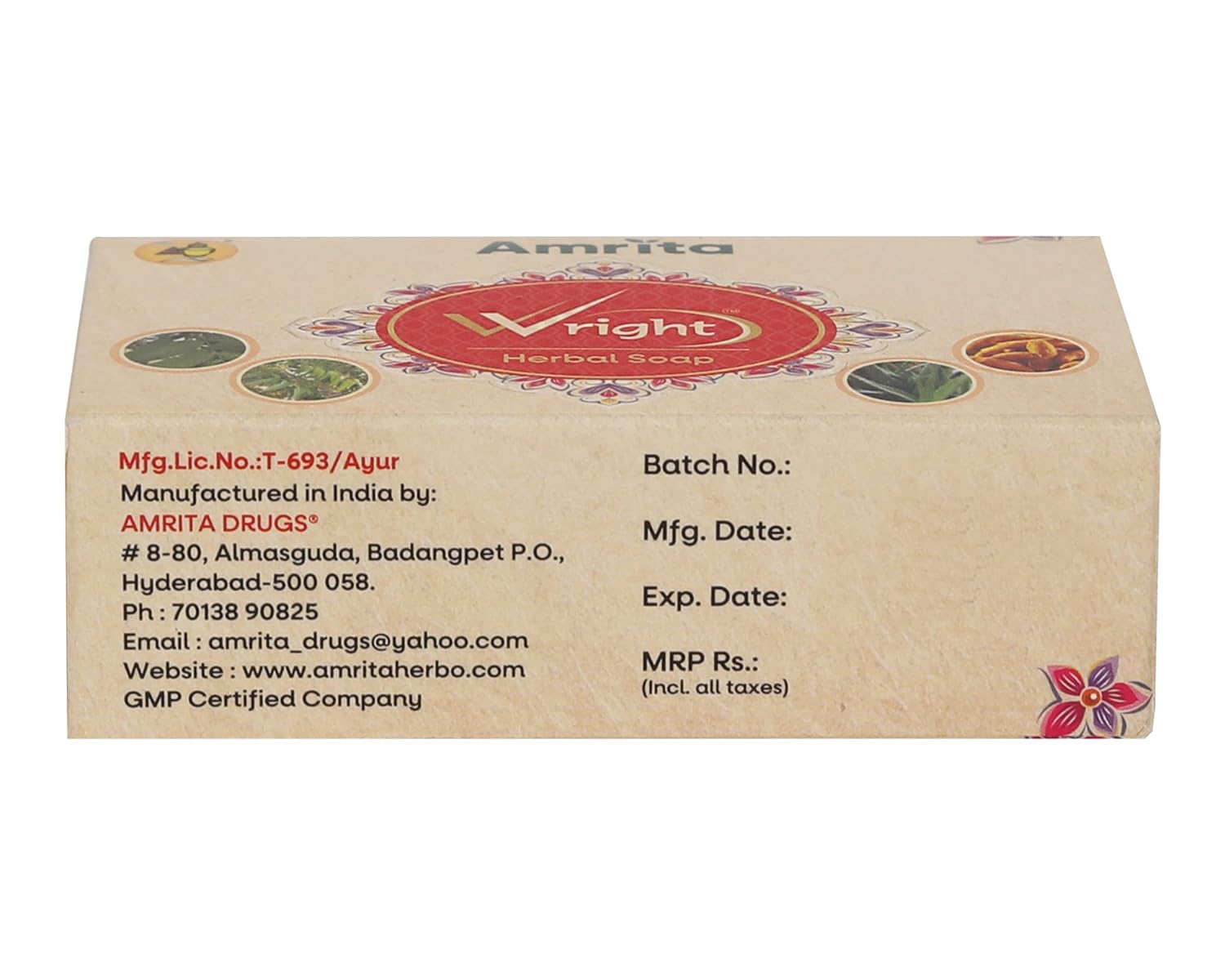 Amrita Wright Herbal Soap