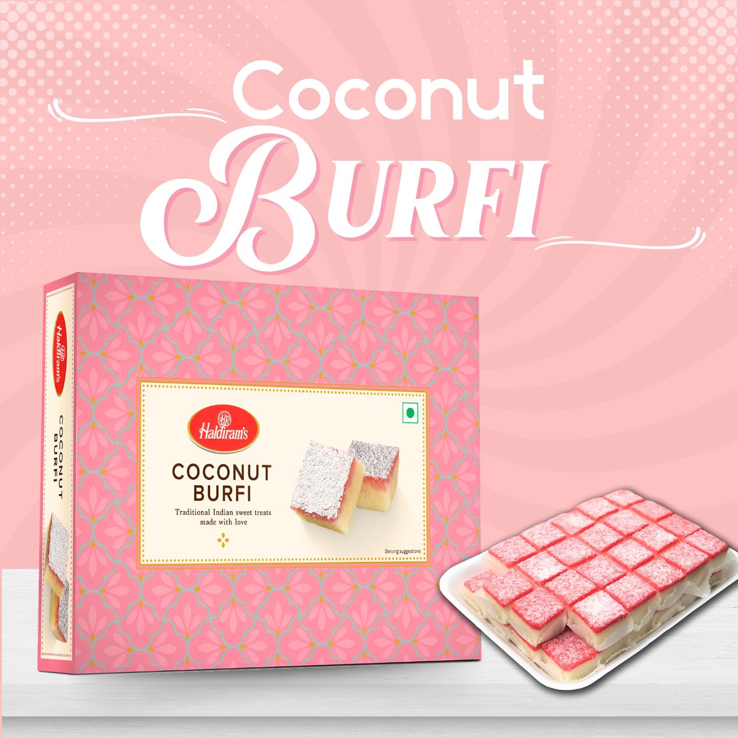 Haldiram's Coconut Burfi